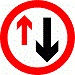 priority for oncoming traffic